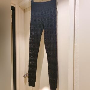 NIGHTCAPby CARISA RENE lace Elastane Leggings Size 1